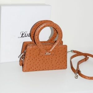 Luar Ana Leather Shoulder Bag